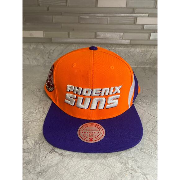 Phoenix Suns Mitchell & Ness NBA Basketball Snapback Hat - Picture 2 of 9
